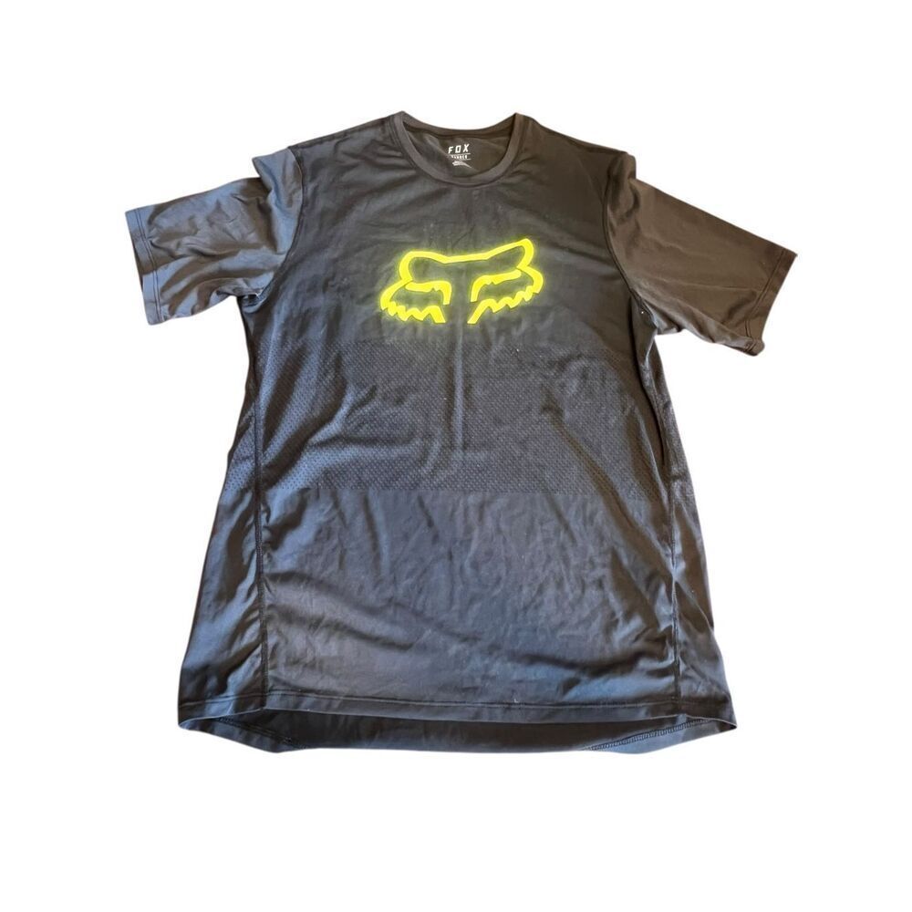 Fox Racing ranger woman’s S black neon yellow lightweight foxhead jersey dirt
